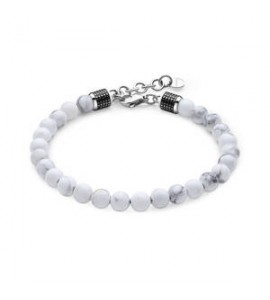 Bracciale Uomo Gioielli Brosway Bullet in acciaio pietra owlite bul39