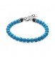 Bracciale Uomo Gioielli Brosway Bullet in acciaio pietra turchese bul44