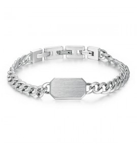 Bracciale Uomo Gioielli Brosway Ink in acciaio 316L con Military Tag bik14
