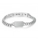 Bracciale Uomo Gioielli Brosway Ink in acciaio 316L con Military Tag bik14