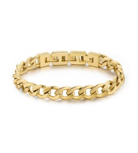 Bracciale Uomo Gioielli Brosway Ink in acciaio pvd oro bik97