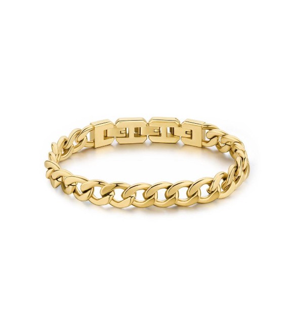 Bracciale Uomo Gioielli Brosway Ink in acciaio pvd oro bik97