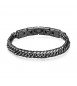 Bracciale Uomo Gioielli Brosway Naxos acciaio pvd gun metal bnx13