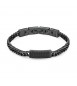 Bracciale Uomo Gioielli Brosway Naxos acciaio pvd gun metal bnx16
