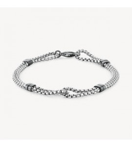 Bracciale Uomo Gioielli Brosway Poseidon in acciaio pvd gun bpn13