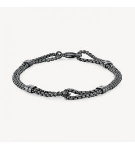 Bracciale Uomo Gioielli Brosway Poseidon in acciaio pvd gun bpn14