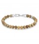 Bracciale Uomo Gioielli Brosway Shanti in acciaio 316L pietra paesina bth13