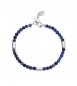 Bracciale Uomo Gioielli S\'agapò Riot in acciaio e sodalite srt11