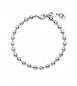 Bracciale Uomo Gioielli S\'agapò Ripple in acciaio catena palline srp61