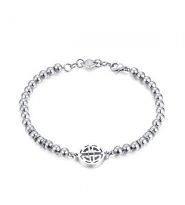 Bracciale Uomo Gioielli Sagapò Indie in acciaio 316L sin14