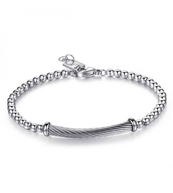 Bracciale Uomo Gioielli Sagapò Nemesis in acciaio 316L lucido sne15