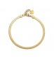 Cavigliera Donna Gioielli Sagapò Chunky in acciaio 316L pvd oro snake shk16