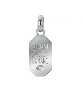 Charm Donna Gioielli Brosway Très Jolie in acciaio 316L con incisione Baciami Oggi... e Ancora Domani btjm282