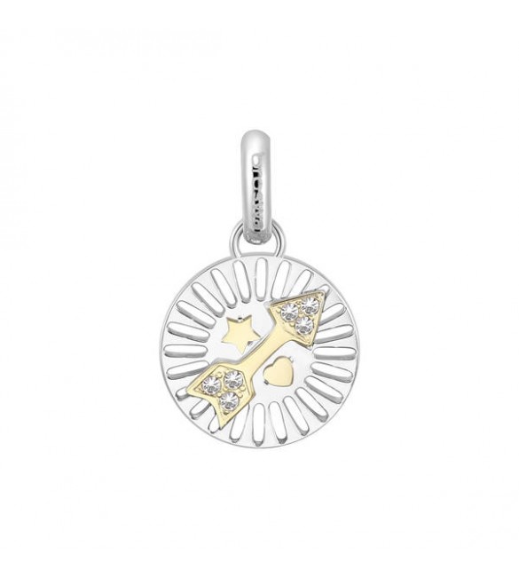 Charm Donna Gioielli Brosway Très Jolie in acciaio 316L con incisione Hit Me btjm389