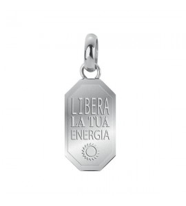 Charm Donna Gioielli Brosway Très Jolie in acciaio 316L con incisione Libera La Tua Energia btjm283