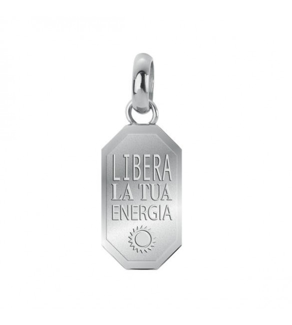 Charm Donna Gioielli Brosway Très Jolie in acciaio 316L con incisione Libera La Tua Energia btjm283