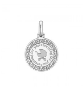 Charm Donna Gioielli Brosway Très Jolie in acciaio 316L con incisione Waiting For You btjm392