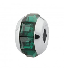 Charm donna gioielli Brosway Très Jolie in acciaio 316L e cristalli Speranza btjm13