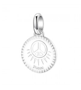 Charm Donna Gioielli Brosway Très Jolie in acciaio 316L e incisione Pace btjm180