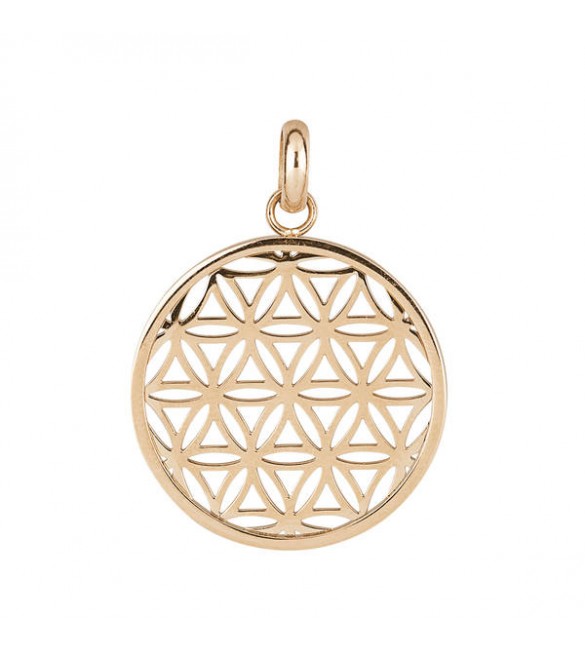 Charm donna gioielli Brosway Très Jolie in acciaio 316L pvd rosa Fiore della Vita btjm295