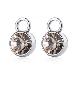 Charm Donna Gioielli Sagapò Happy Ears in acciaio 316L per orecchini Cristallo Oro she015