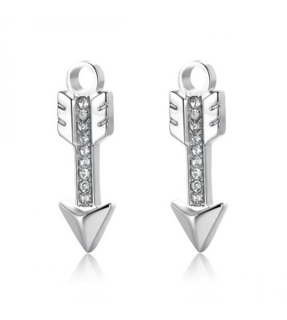 Charm Donna Gioielli Sagapò Happy Ears in acciaio 316L per orecchini Frecce she003