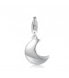 Charm donna gioielli Sagapò Happy in acciaio 316L Luna sha287