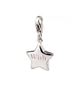 Charm donna gioielli Sagapò Happy in acciaio 316L Stella Wish sha45