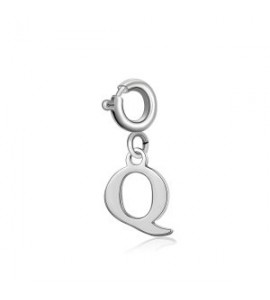 Charm Donna Gioielli Sagapò Happy in acciaio lettera Q shar0q
