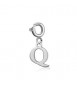 Charm Donna Gioielli Sagapò Happy in acciaio lettera Q shar0q