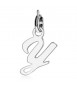 Charm donna gioielli Sagapò Letters in acciaio 316L lettera Y slt1y