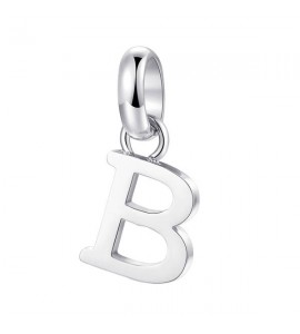 Charm gioielli Brosway Très Jolie in acciaio 316L Lettera B btjm195