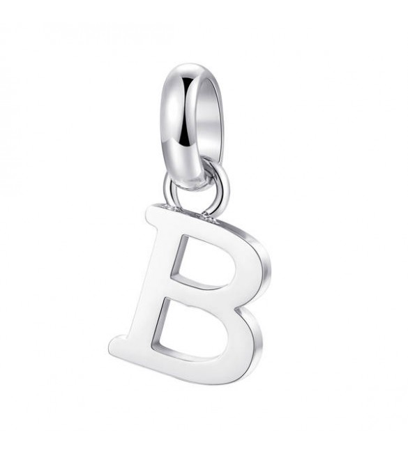 Charm gioielli Brosway Très Jolie in acciaio 316L Lettera B btjm195