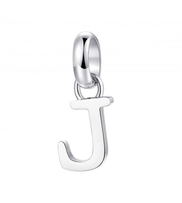 Charm gioielli Brosway Très Jolie in acciaio 316L Lettera J btjm203