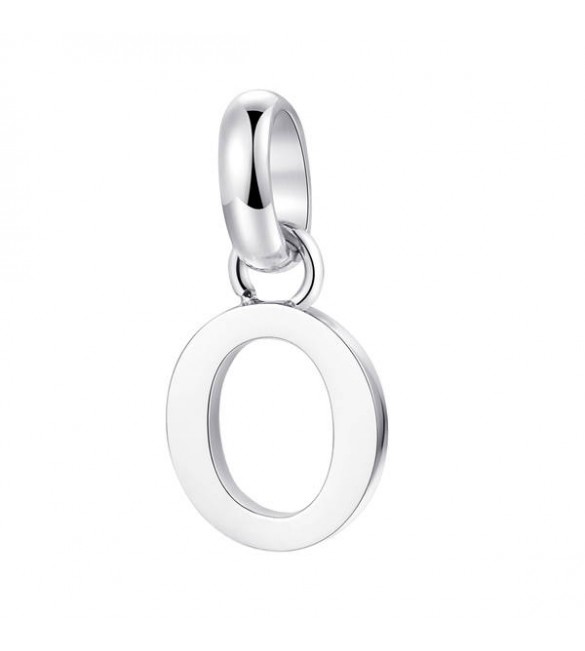 Charm gioielli Brosway Très Jolie in acciaio 316L Lettera O btjm208
