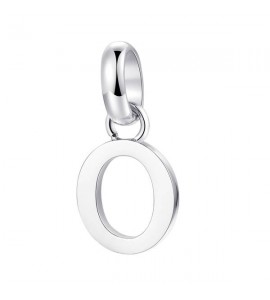 Charm gioielli Brosway Très Jolie in acciaio 316L Lettera O btjm208