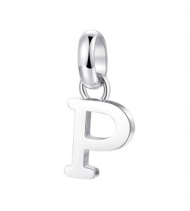 Charm gioielli Brosway Très Jolie in acciaio 316L Lettera P btjm209