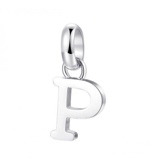 Charm gioielli Brosway Très Jolie in acciaio 316L Lettera P btjm209