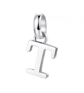 Charm gioielli Brosway Très Jolie in acciaio 316L Lettera T btjm213