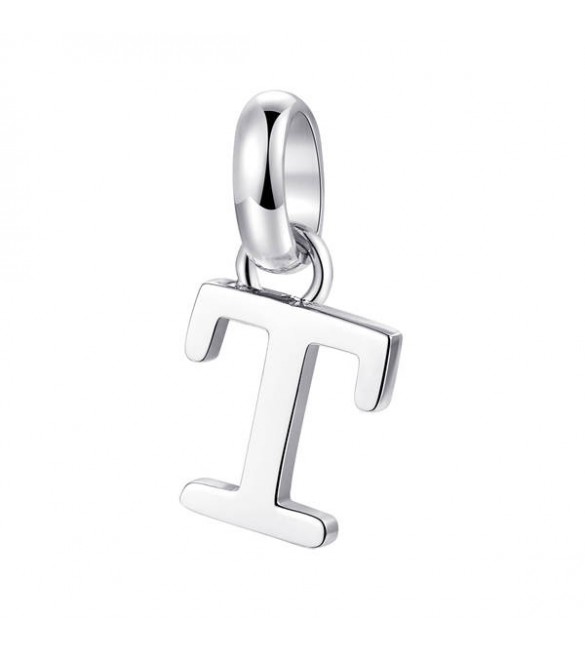 Charm gioielli Brosway Très Jolie in acciaio 316L Lettera T btjm213