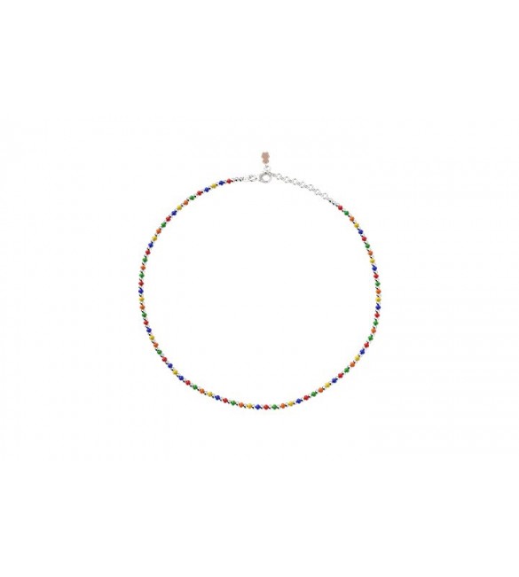 Collana Bimba Gioielli Nanan Bijou palline multicolore nan0301