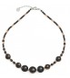 Collana donna gioielli Antica Murrina Mademoiselle Nero cob54a14