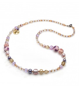 Collana donna gioielli Antica Murrina Rossini Ametista lunga coa82a05