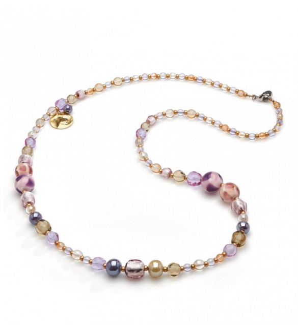 Collana donna gioielli Antica Murrina Rossini Ametista lunga coa82a05