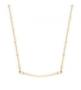 Collana donna gioielli Brosway base per Charm Très Jolie in acciaio pvd oro bct30