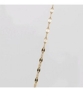 Collana donna gioielli Brosway base per Charm Très Jolie in acciaio pvd oro mm 800+50 bct39
