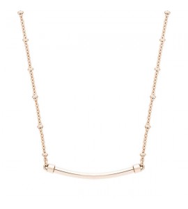 Collana donna gioielli Brosway base per Charm Très Jolie in acciaio pvd oro rosa bct29