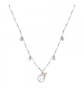 Collana Donna Gioielli Brosway Chakra in acciaio Mondo bhkn062