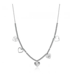 Collana donna gioielli Brosway Chant in acciaio bah28