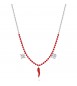 Collana donna gioielli Brosway Chant in acciaio con pendenti bah59